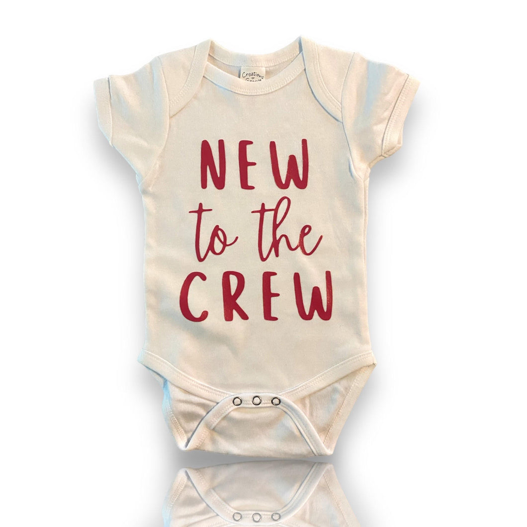 BcG 'New To The Crew' Onesie