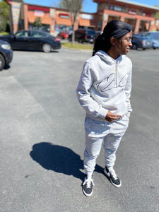 BcG. Grey Scribble Sweatsuit