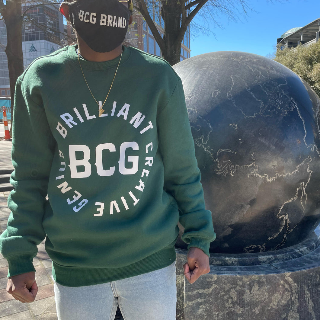 Green BcG. Carousel Crewneck