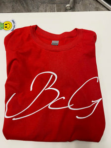 BcG. Red Scribbe Tee
