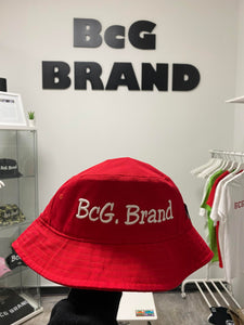BcG. Red Bucket Hat