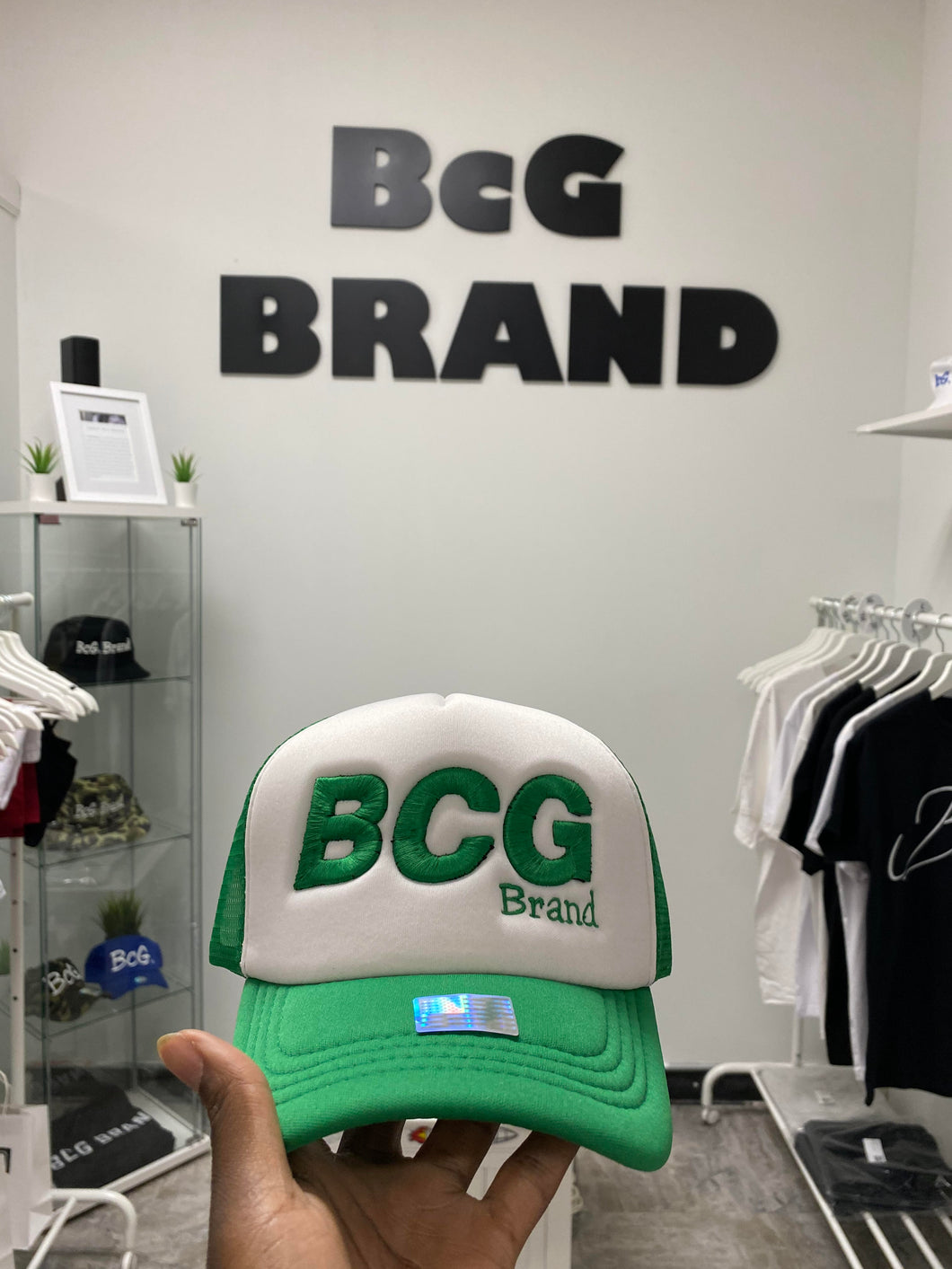 BcG. Green Trucker Cap
