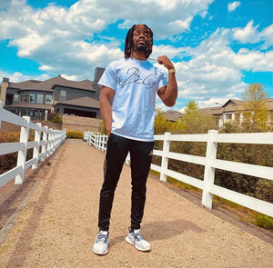 BcG. White Scribble Tee