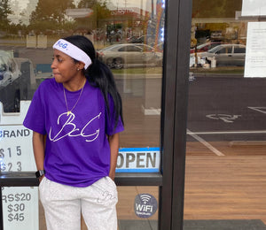 BcG. Purple Scribble Tee