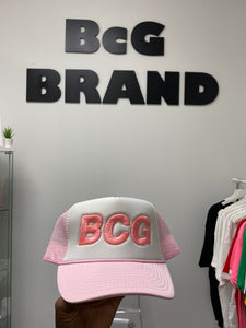 BcG. Pink Trucker Cap