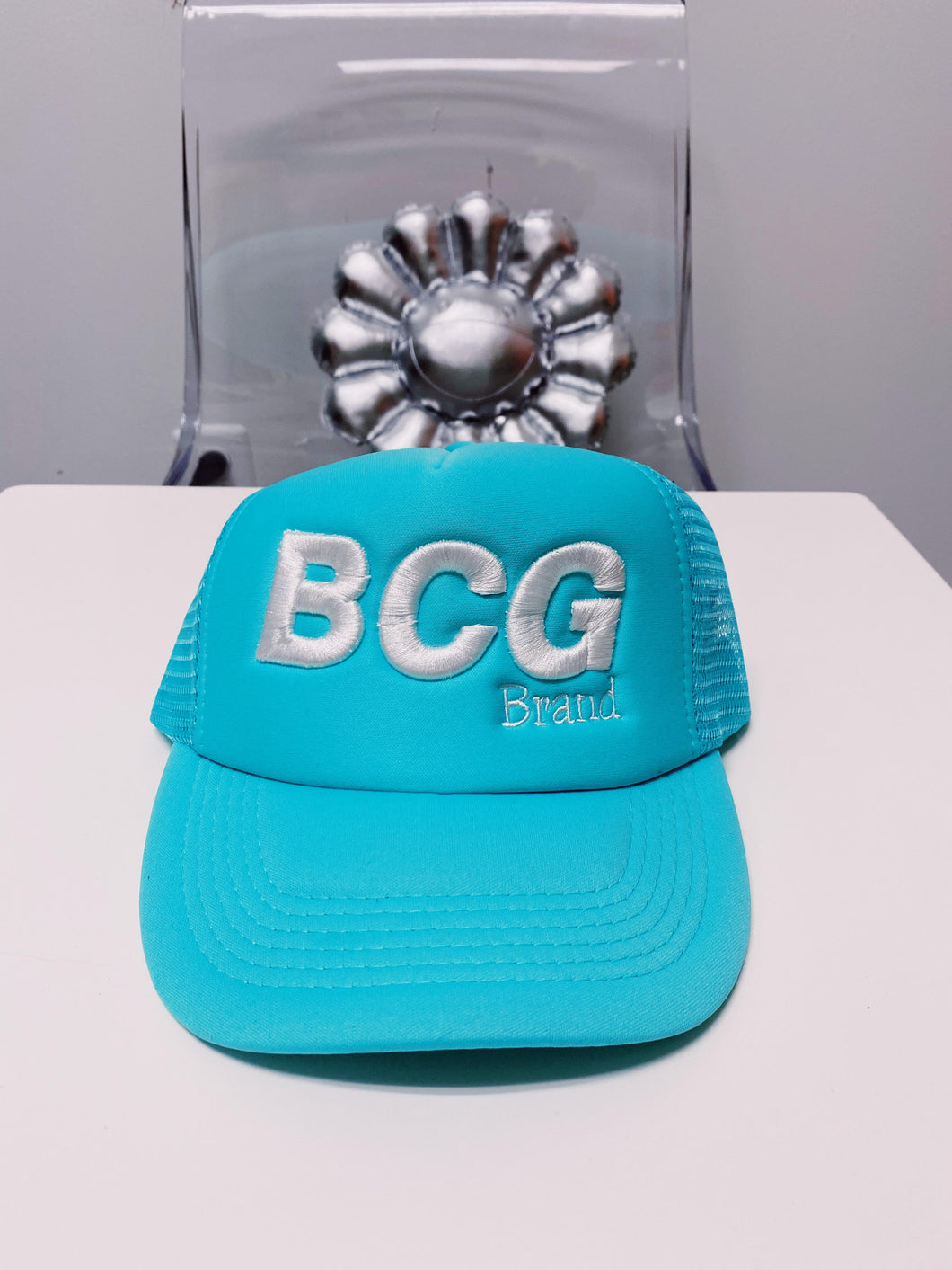 BcG. Turquoise Trucker Cap