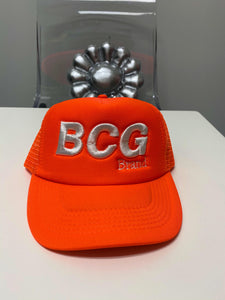 BcG. Orange Trucker Cap
