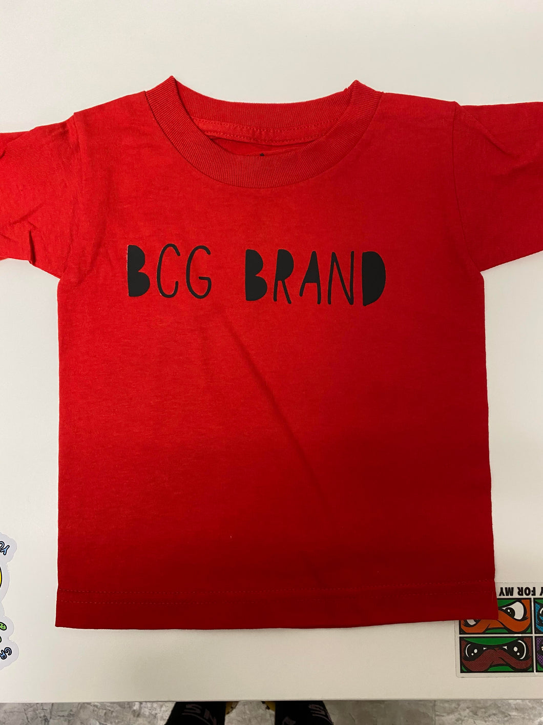 Red BcG. Kids Fuzzy Tee