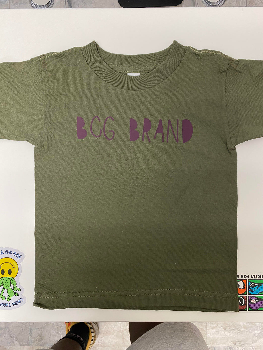 Olive BcG. Kids Fuzzy Tee