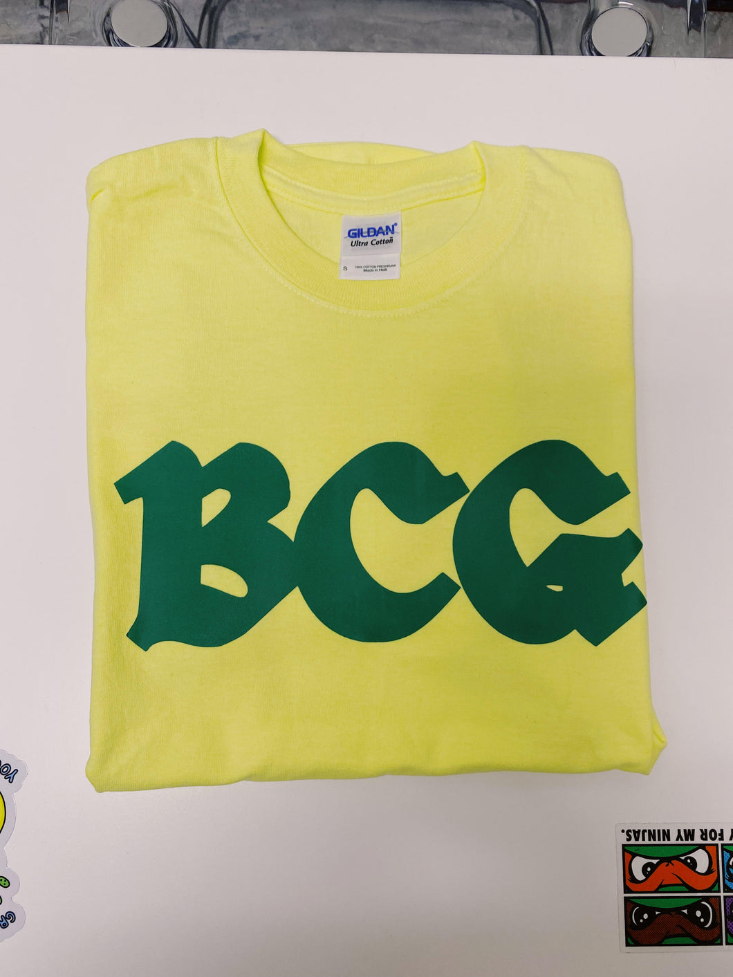 BcG. Lemon Logo Tee w/ Green Font