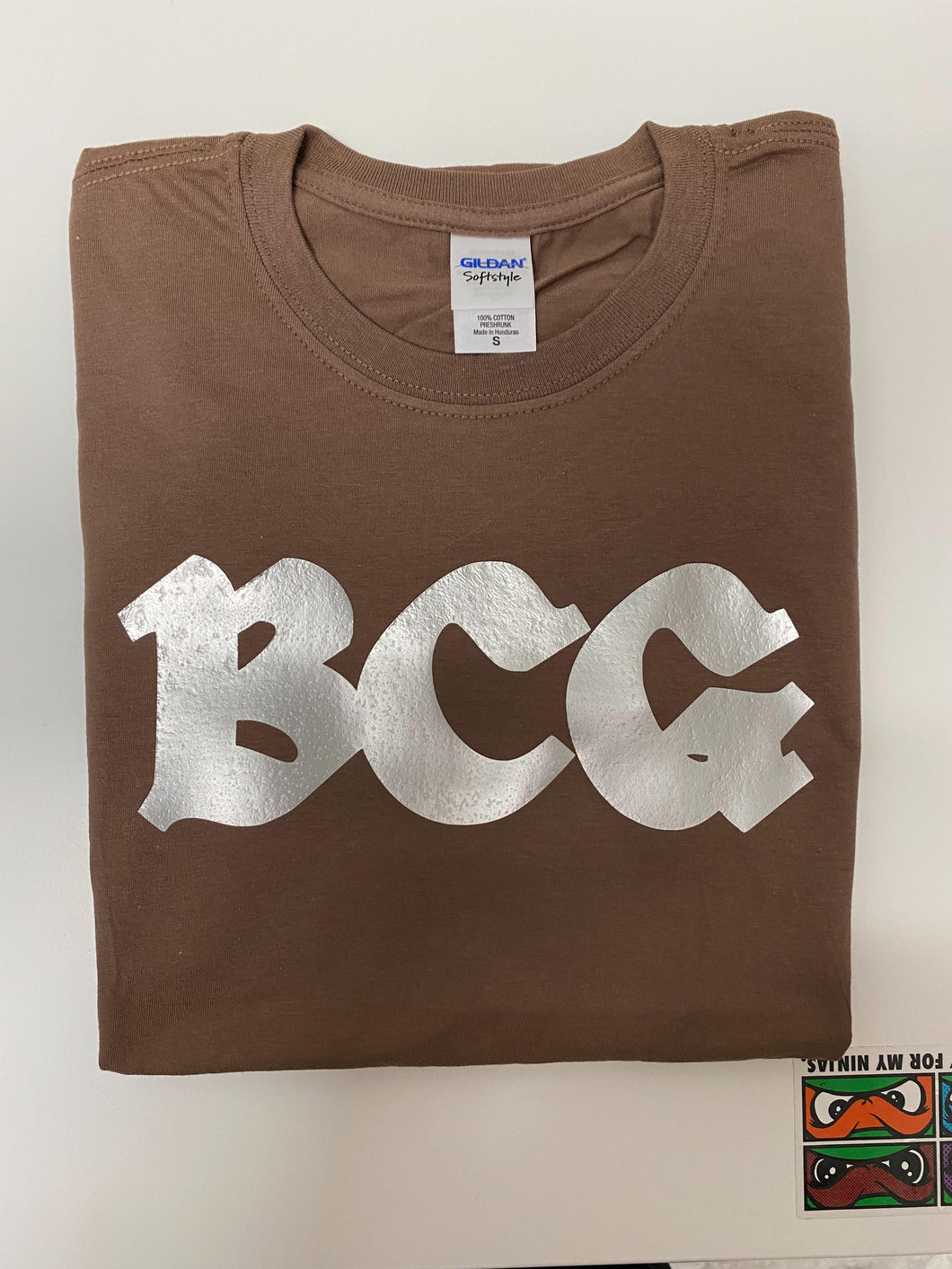 BcG. Brown Logo Tee