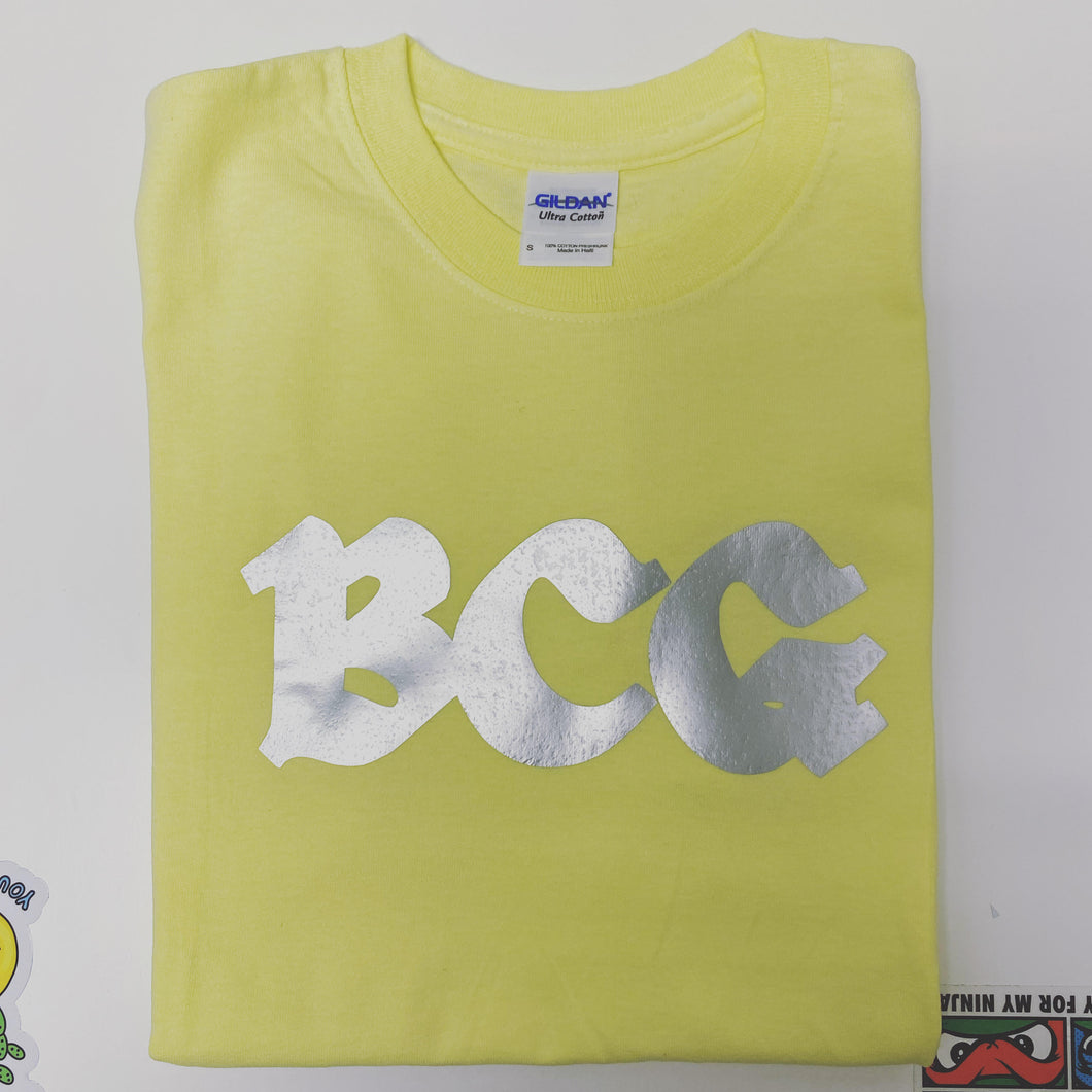 BcG. Lemon Logo Tee w/ Metallic Font