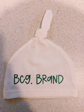 Load image into Gallery viewer, White BcG Baby Beanie
