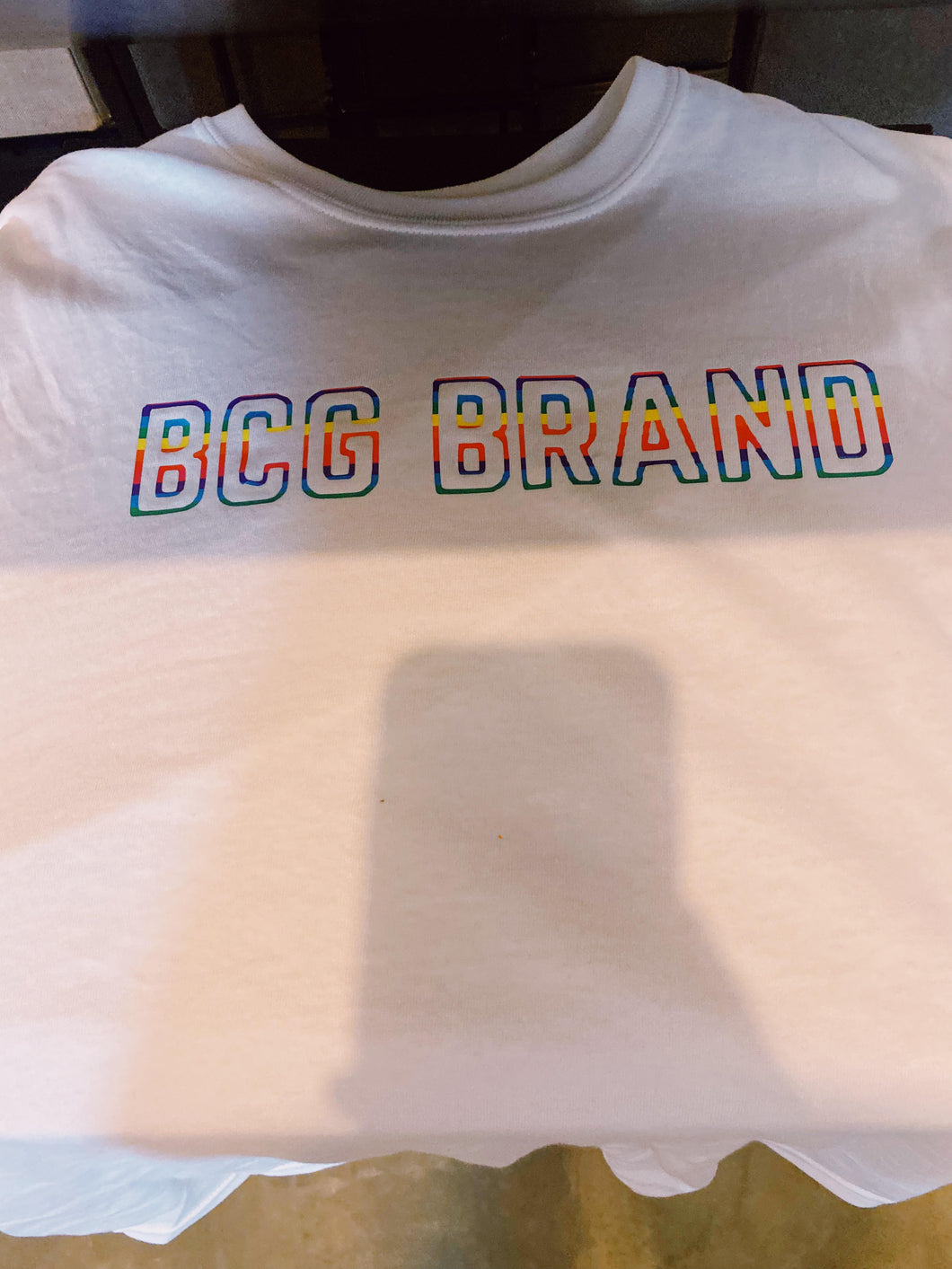 BcG Signature Font Pride Tee