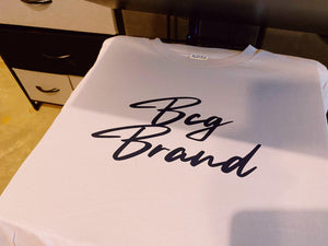 BcG. Brand Font Tee