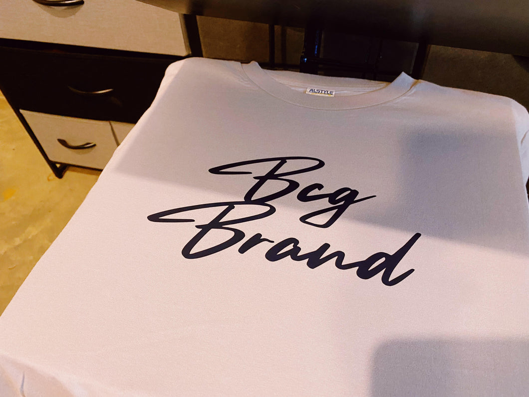 BcG. Brand Font Tee