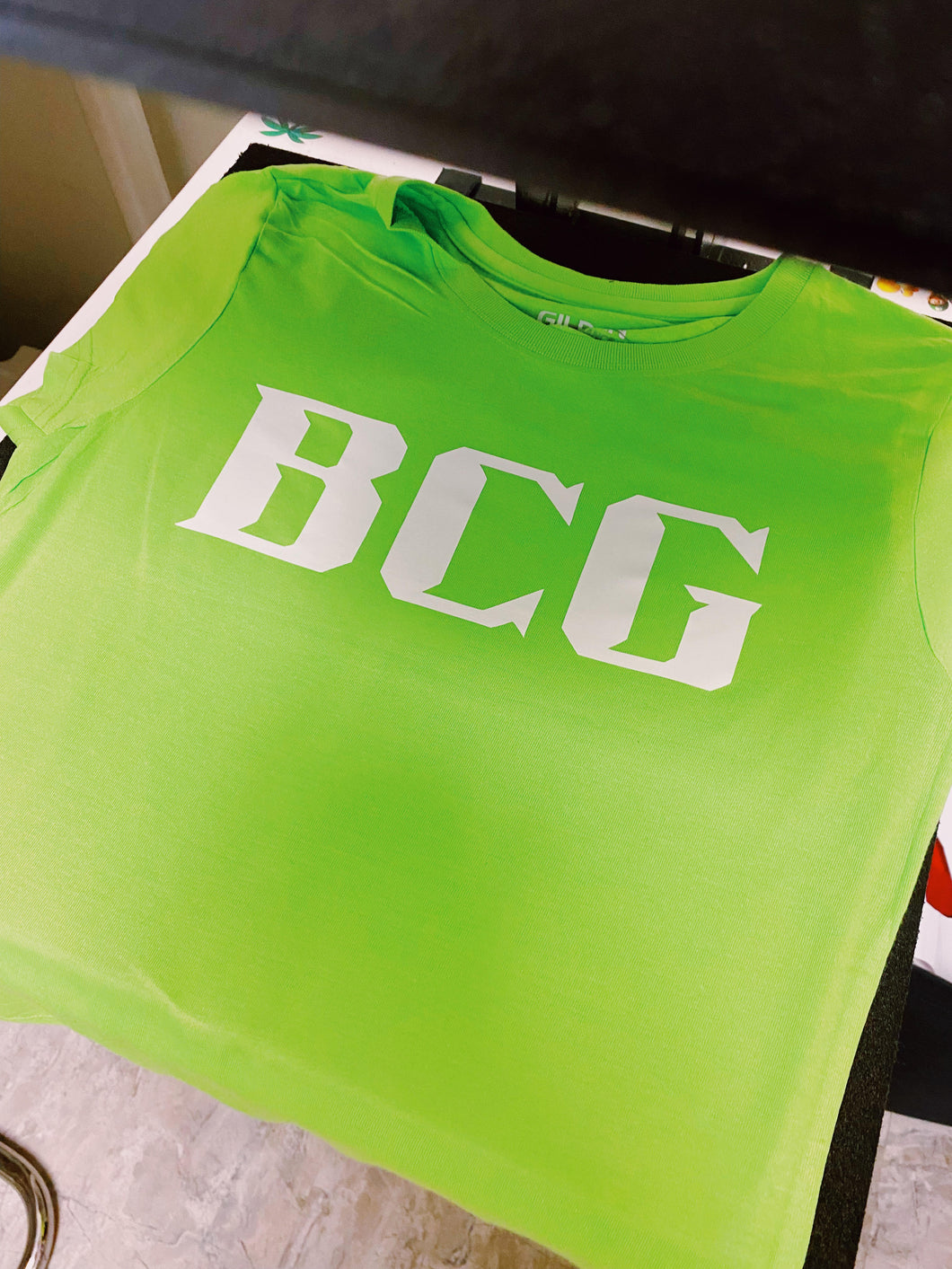 BcG Signature Font Tee