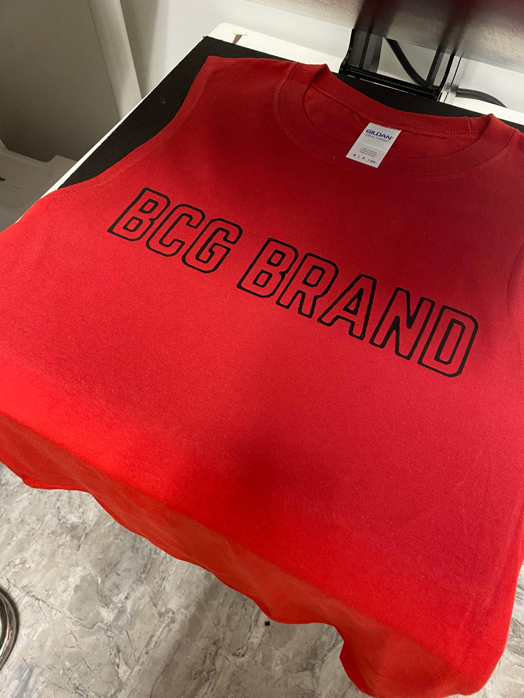 BcG Signature Font Tanktop
