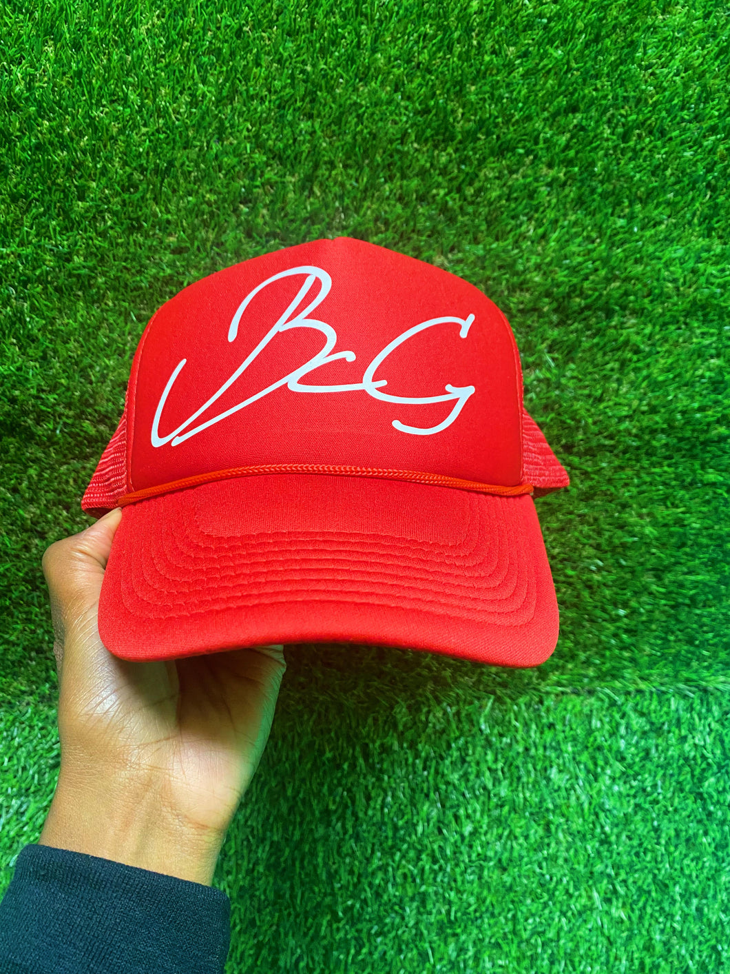 BcG. Black Scribble Trucker
