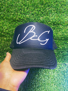 BcG. Black Scribble Trucker