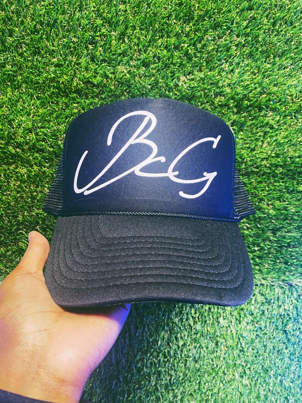 BcG. Black Scribble Trucker