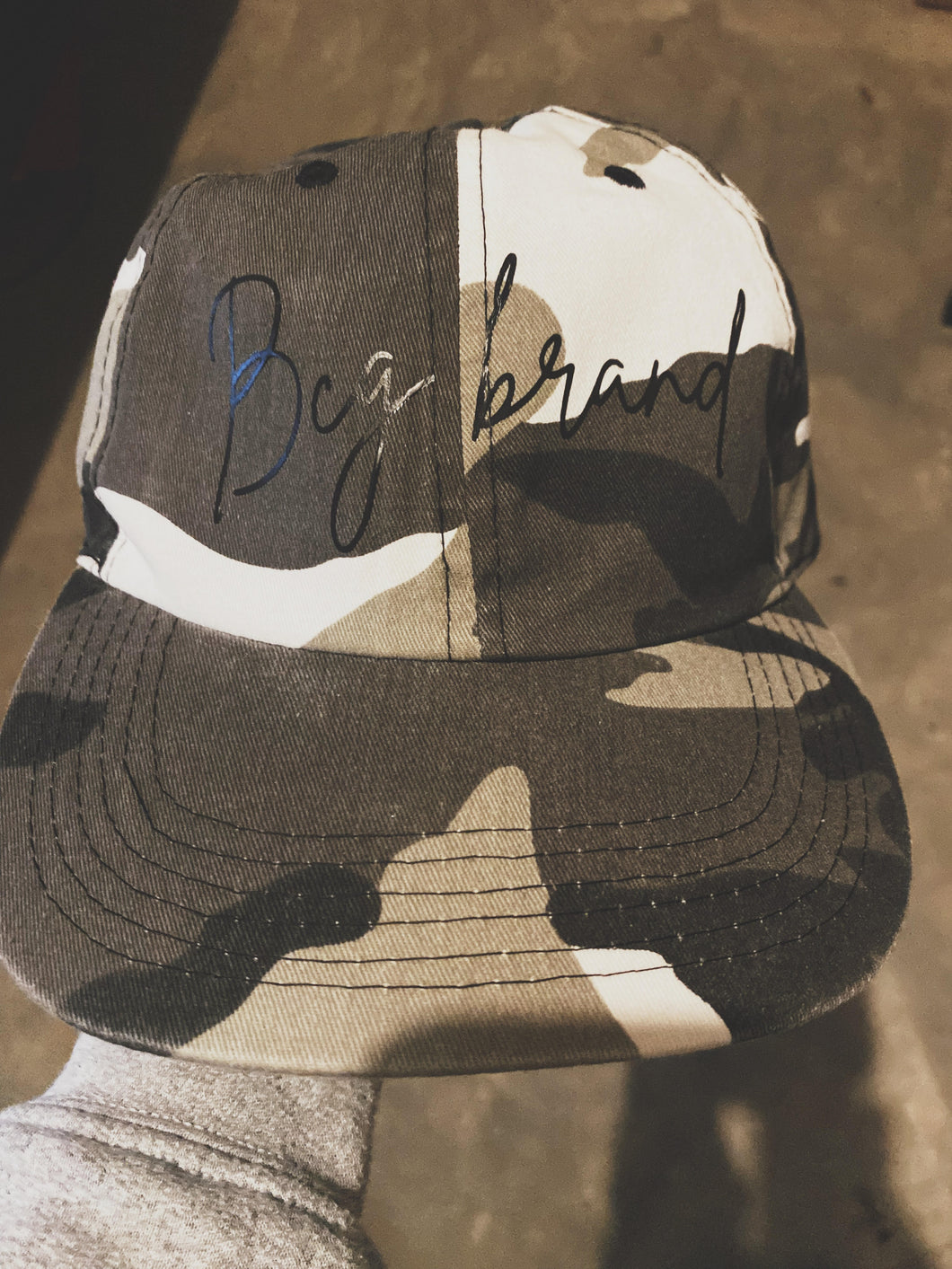 BcG. Black Camo Logo Cap