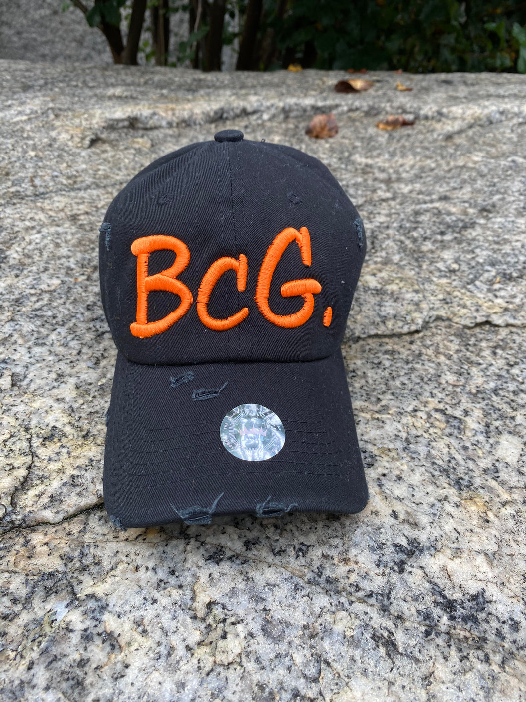 BcG. Signature Black w/ Orange Logo Hat