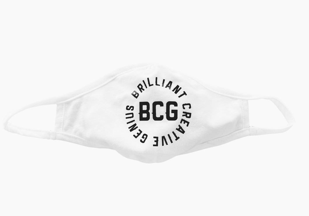 BcG. White Face Mask