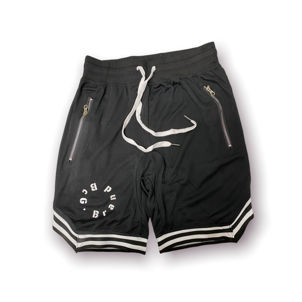 BcG. Black Mesh Basketball Shorts