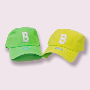 BcG. Lime & Green "B" Hat
